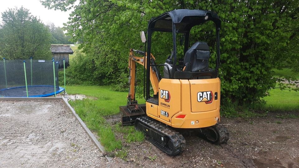 Minibagger CAT t Kelheim Regensburg mieten in Bad Abbach – 4