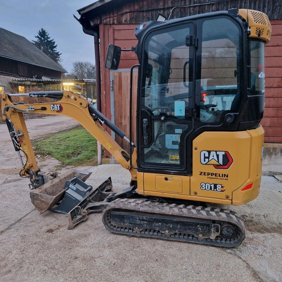 Minibagger Bagger klein Baumaschinen Lader mieten in Bad Abbach – 4