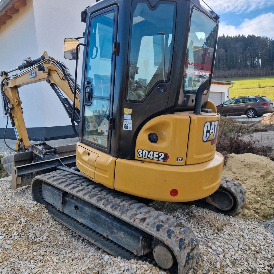 Minibagger Bagger klein Baumaschinen Lader mieten in Bad Abbach