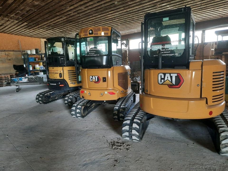 N Mobilbagger,Bagger,Minibagger 1 t 10 mieten in Bad Abbach – 3