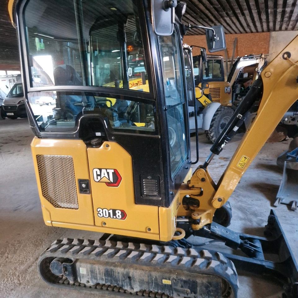 CAT 301.8 Mietkauf Minibagger mieten bei Harald Brückl dermietbagger