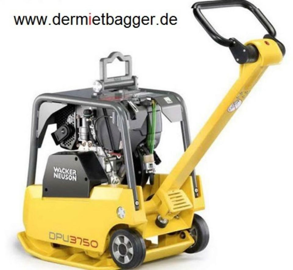Rüttelplatte Wacker 250 kg Stampfer Rüttler mieten in Bad Abbach – 2