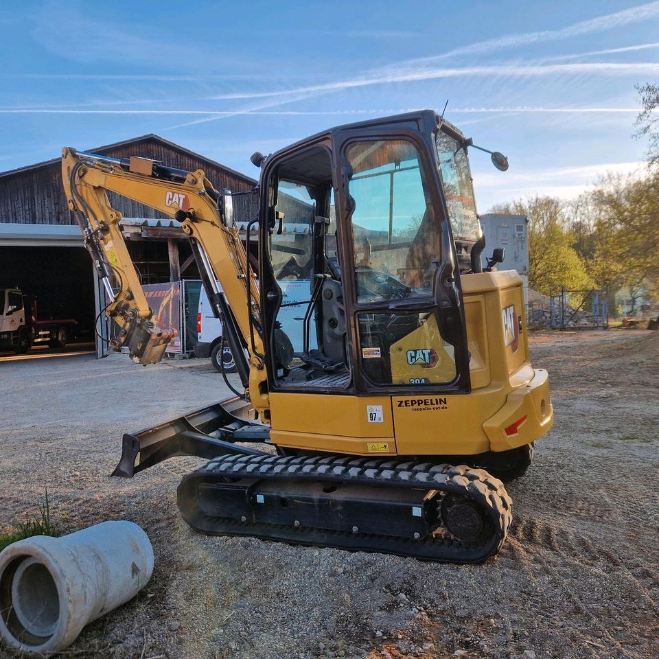 Minibagger CAT YANMAR KUBOTA VOLVO WACKER Bagger mieten in Bad Abbach