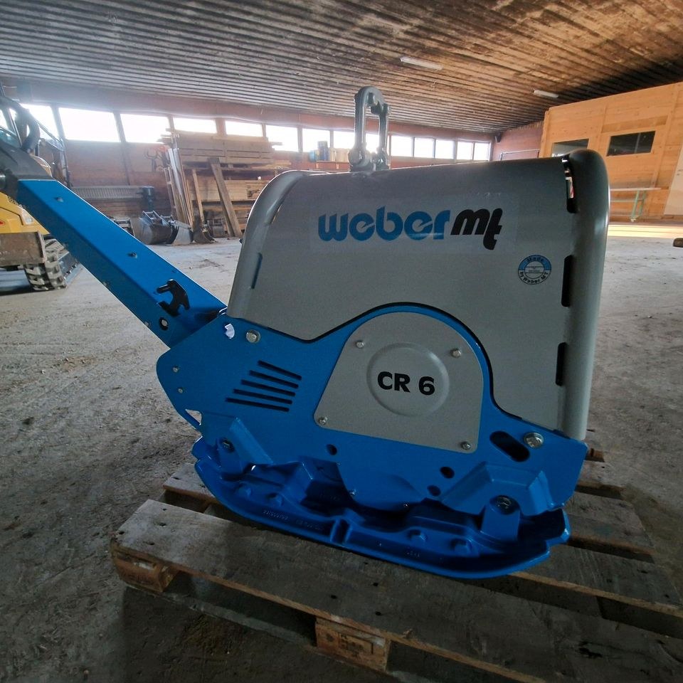 Rüttelplatte Weber 430kg Verdichter mieten in Bad Abbach