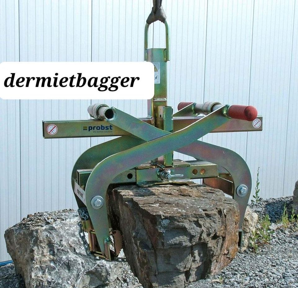 Trittstufenversetzzange Steinzange Naturstein mieten in Bad Abbach