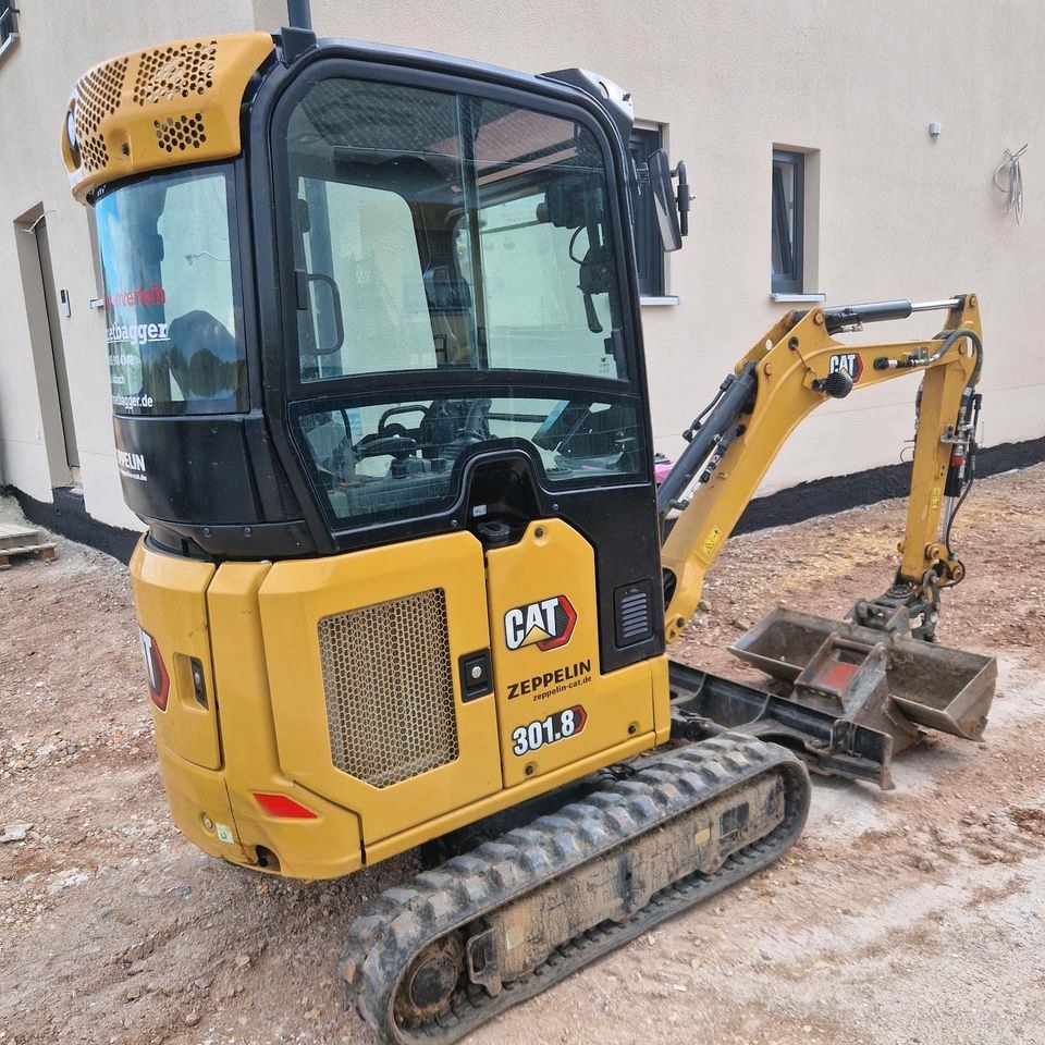 Minibagger CAT YANMAR KUBOTA VOLVO WACKER Bagger mieten in Bad Abbach – 3