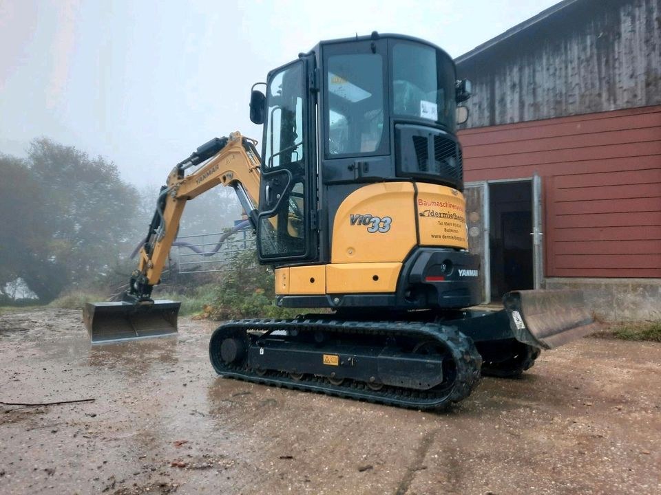 N Minibagger 3,5 t Tel 91 mieten bei Harald Brückl dermietbagger