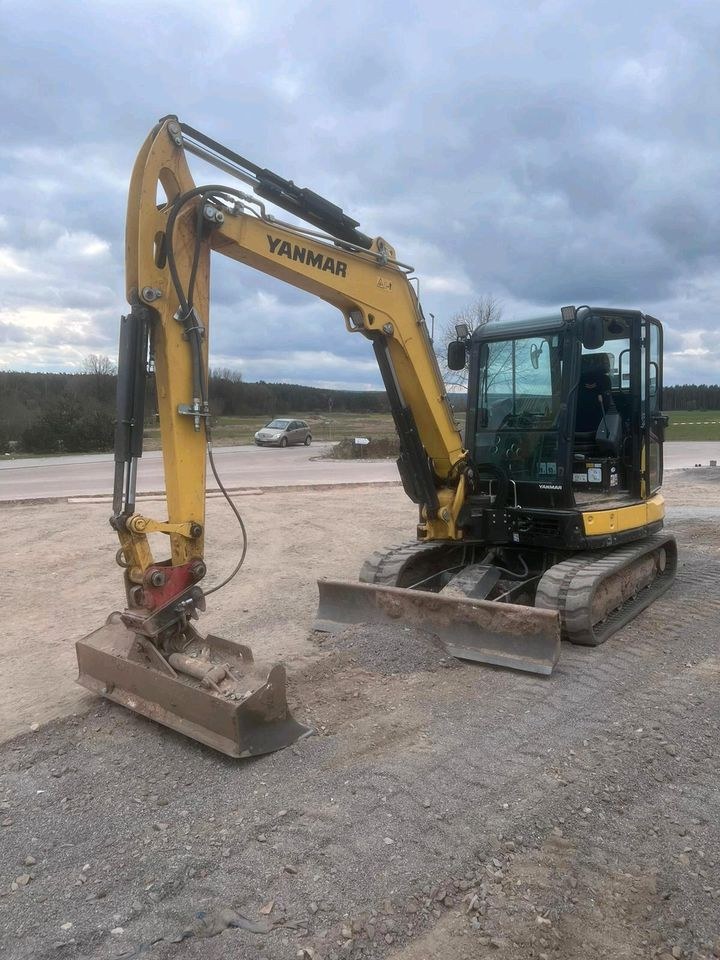 Minibagger Bagger Yanmar SV60,6t Klasse mieten in Bad Abbach – 3