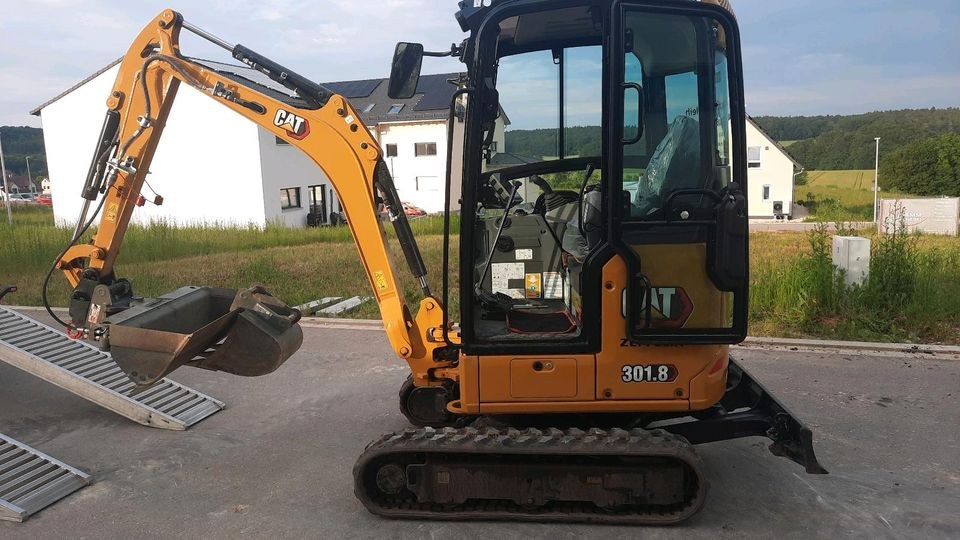 Mietkauf Minibagger CAT 301.8 Leasing Yanmar mieten in Bad Abbach