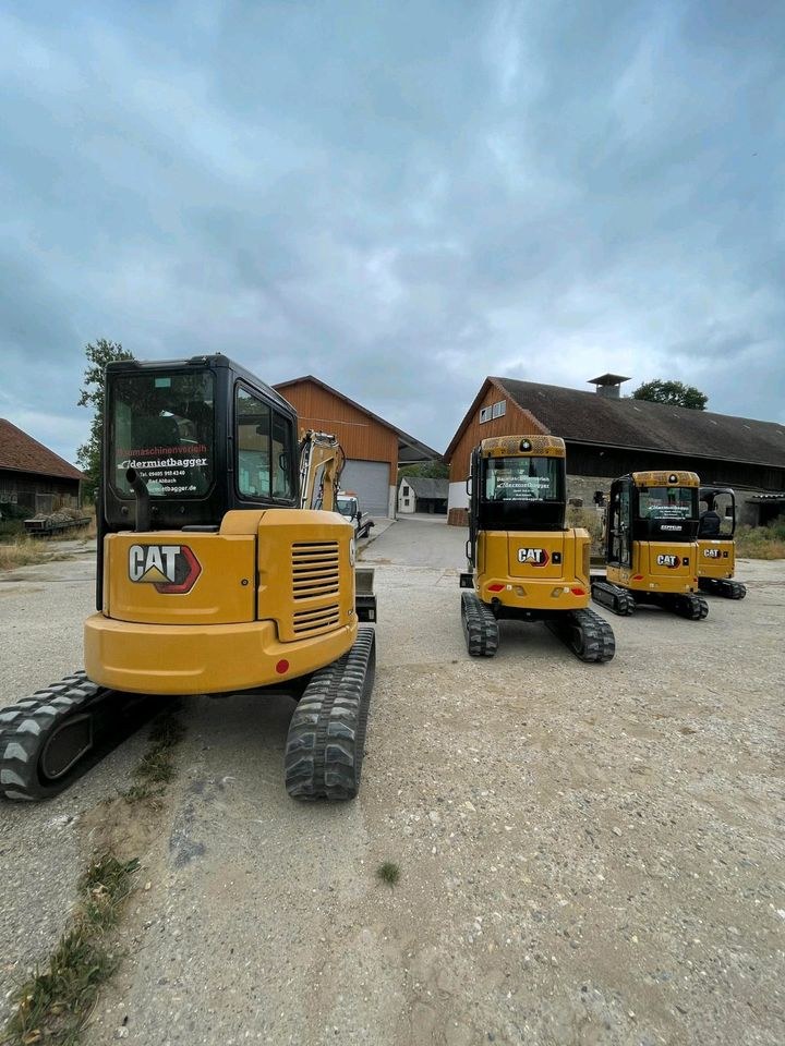 N Minibagger 1.9t 3t 5t 6t 8t mieten bei Harald Brückl dermietbagger