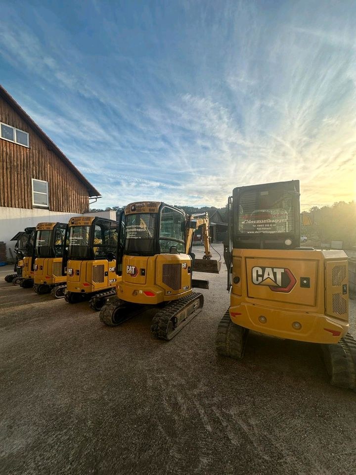 Minibagger 1.8t CAT 301.6 83 Bagger mieten in Bad Abbach – 4