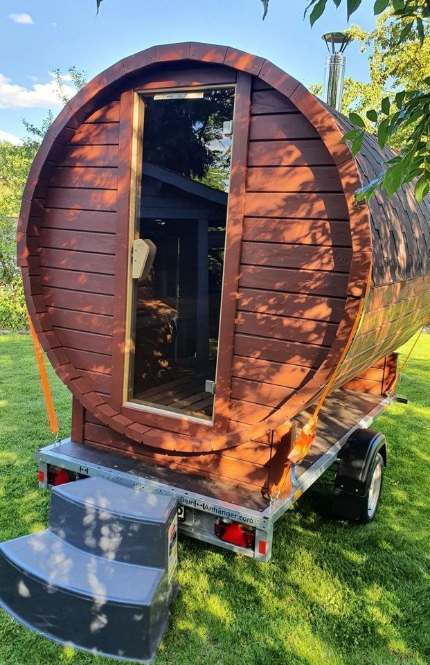Badefass Whirlpool Zuber Saunafass Sauna 8 mieten in Mechernich – 3