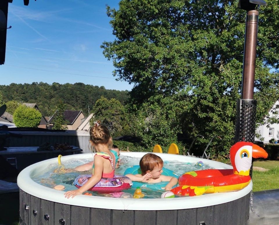 Badefass Whirlpool Zuber Saunafass Sauna 8 mieten in Mechernich – 4