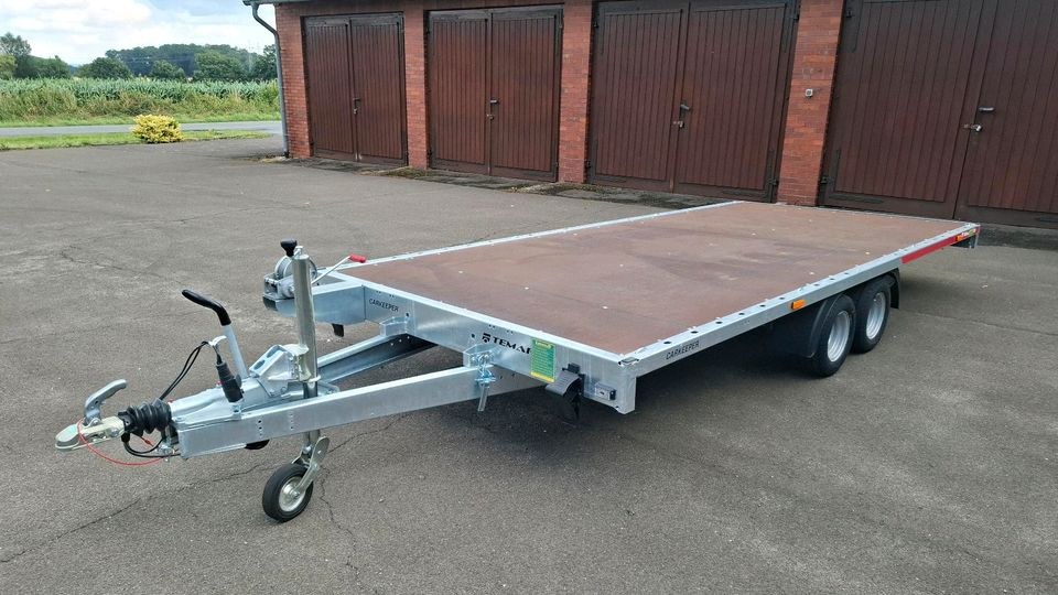 Autotransporter Plattformanhänger 3000 kg mieten bei Diel Vermietung – 2