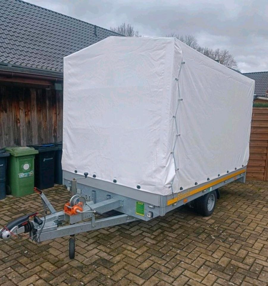 Anhänger 1500 kg auch Laubgitteraufsatz mieten bei Diel Vermietung – 2