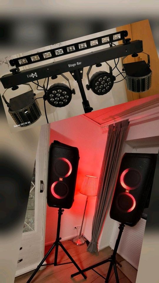 JBL Partyboxen Lichtanlage mieten bei Diel Vermietung – Party-Sound