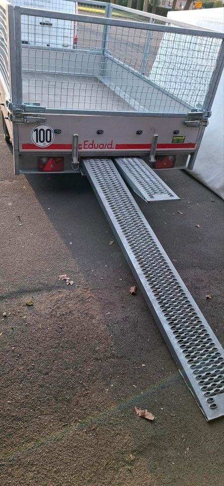 Anhänger 1500 kg auch Laubgitteraufsatz mieten bei Diel Vermietung – 3