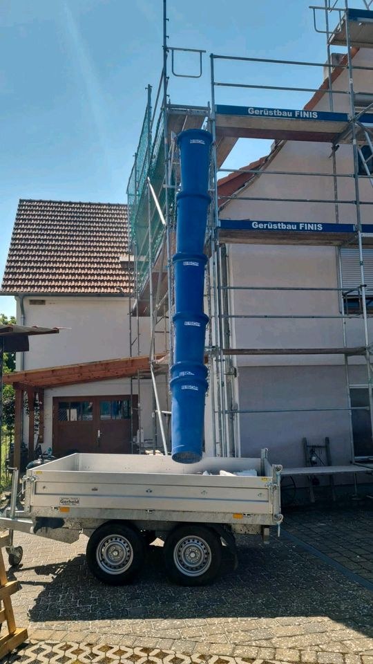Bauschuttrutsche mieten in Spangenberg – für die Baustelle