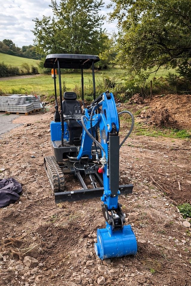 Minibagger Bagger Microbagger Baumaschine mieten in Namborn – 2