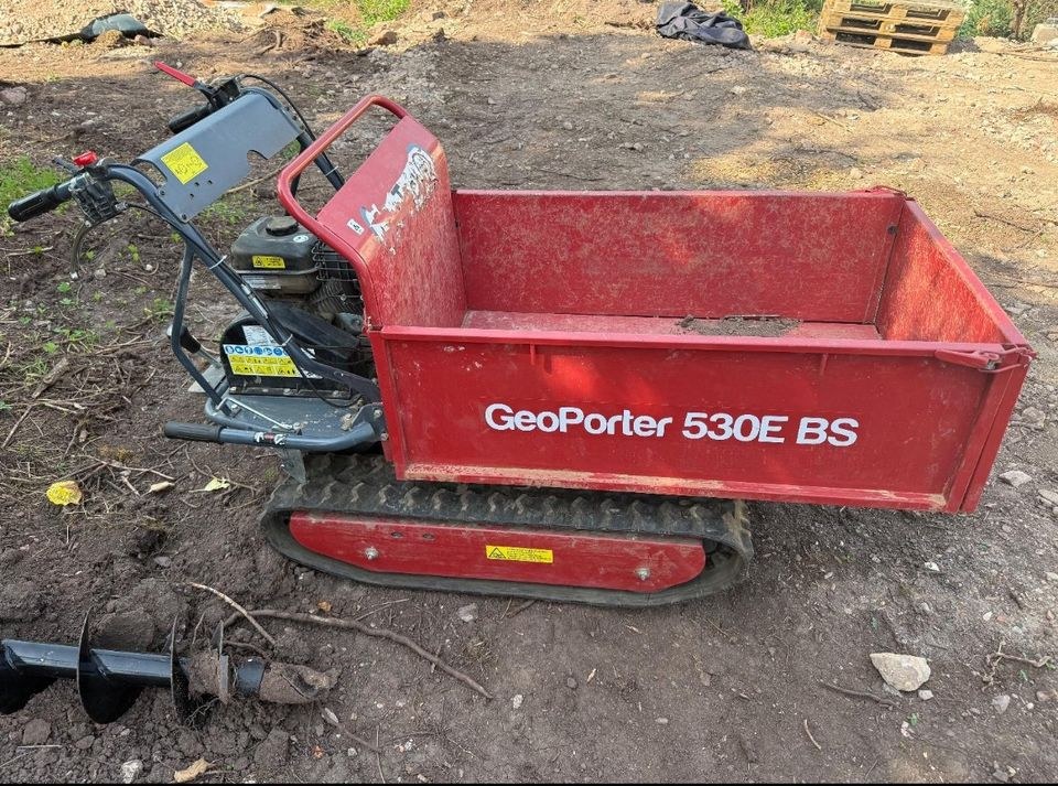 Motorschubkarre Raupendumper Mulde Baumaschinen mieten in Namborn – 2