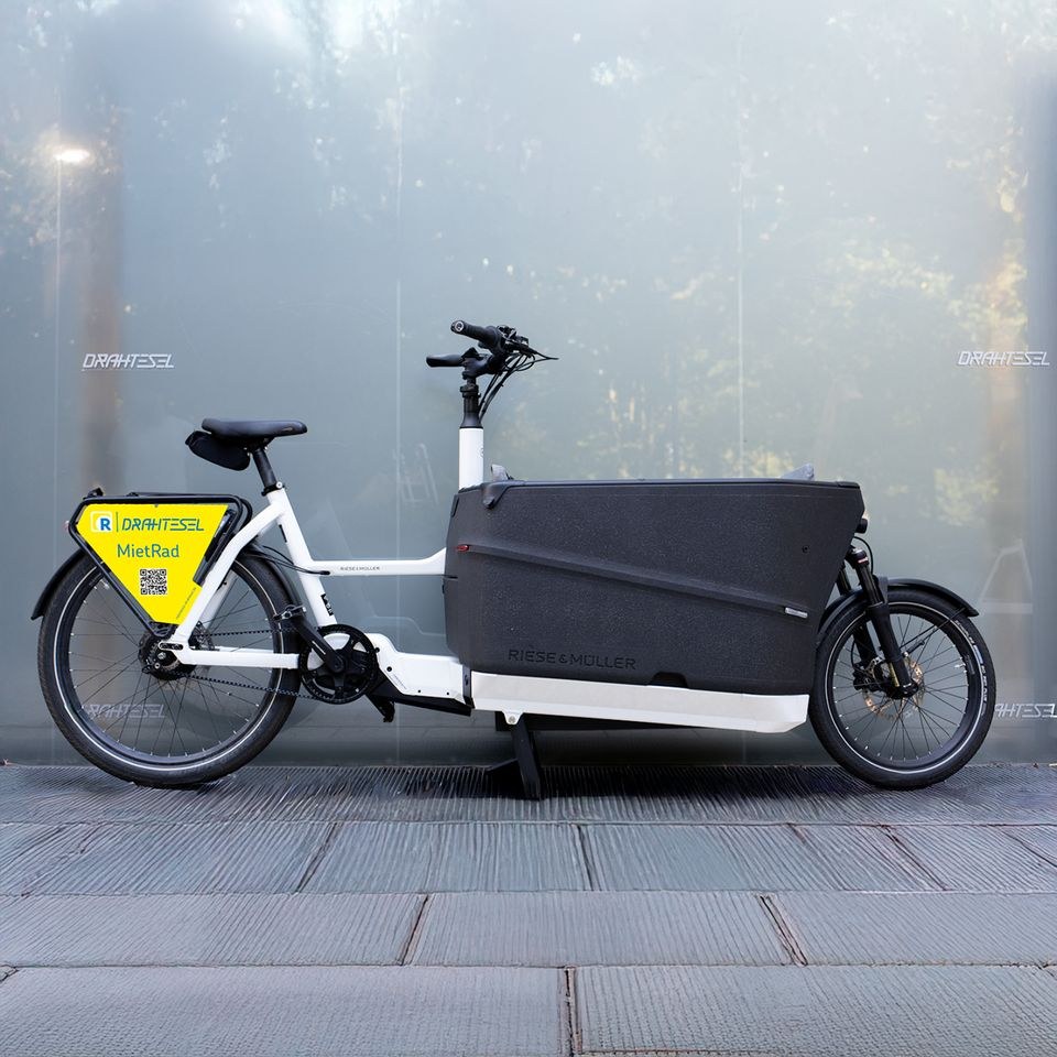 dir dein Riese Müller Lastenrad mieten bei Drahtesel, Julian Recker