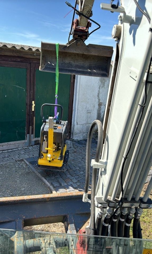 Rüttelplatte Diesel 250kg mieten bei DS Vermietung – 2