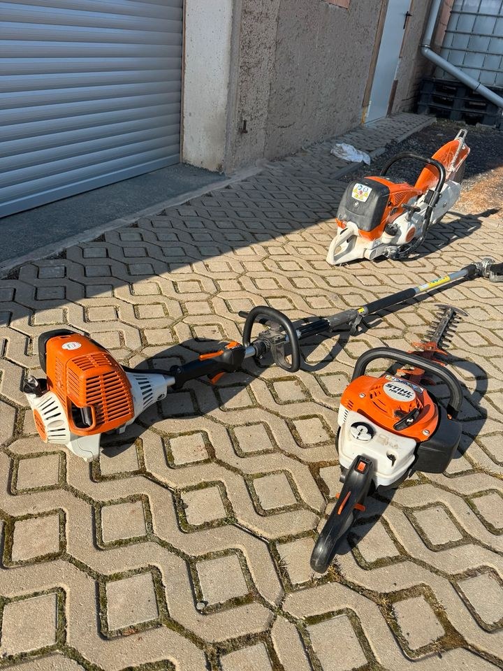 Stihl Benzin Trennschleifer Heckenschere mieten bei DS Vermietung – 2