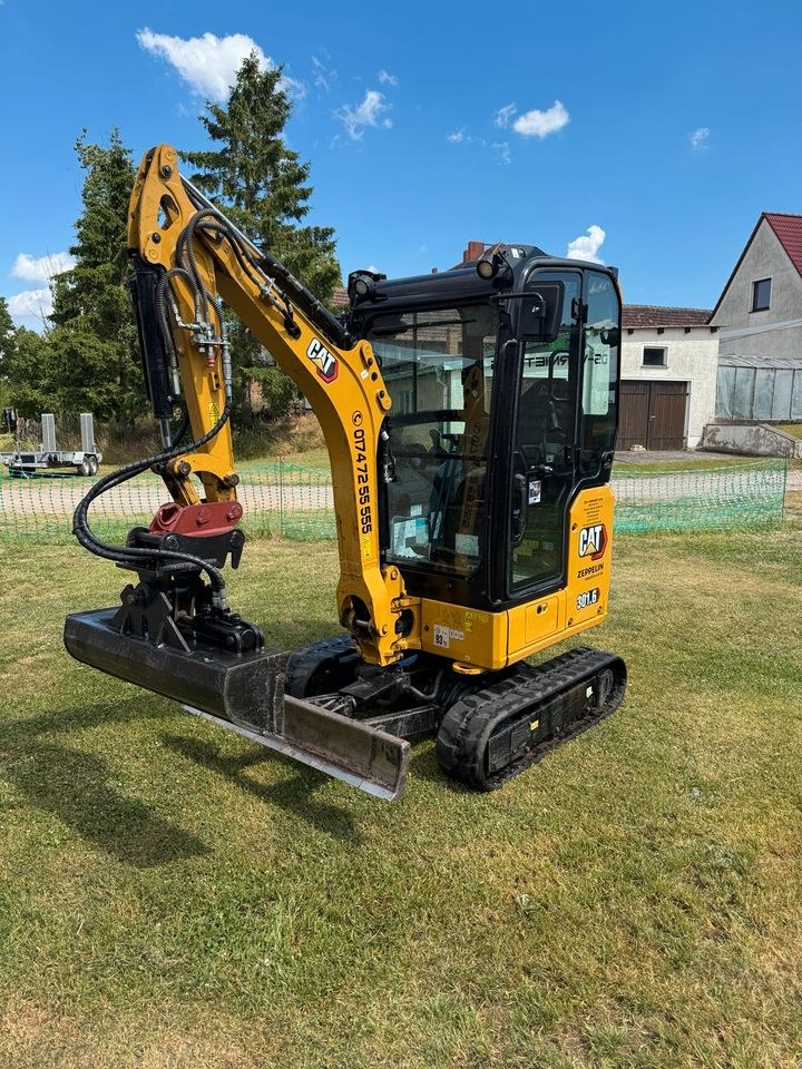 Minibagger CAT 301.6 mieten bei DS Vermietung