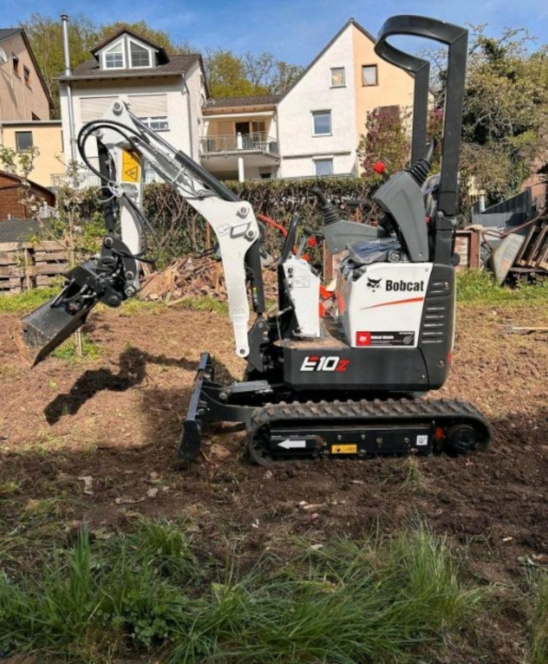 Minibagger Bobcat E10z mieten in Waldbrunn – 2