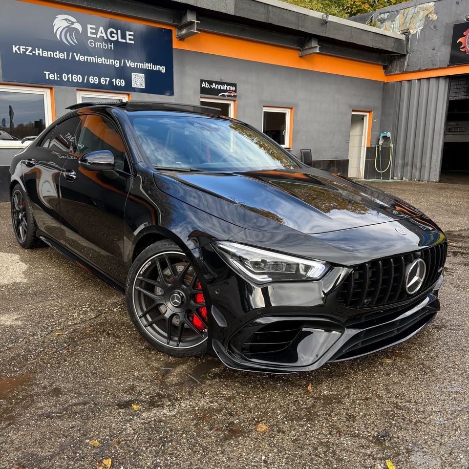 Mercedes Benz AMG CLA 45 S PKW mieten bei Eagle – Fahrspaß auf Zeit