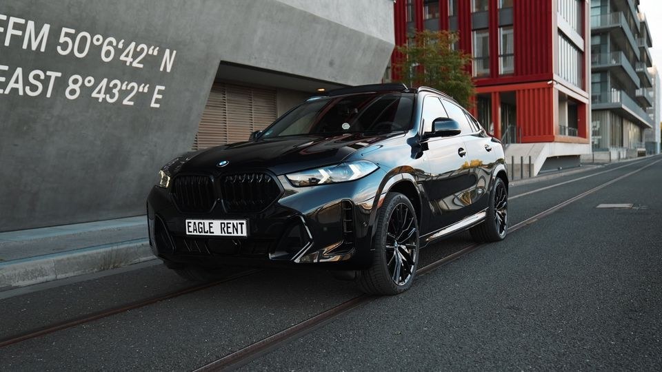 BMW X6 M Sportpaket Mietwagen SUV Luxus mieten bei EAGLE RENT