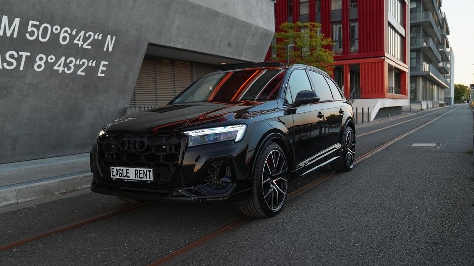 Audi SQ7 Sportwagen Mietwagen Luxus SUV mieten bei EAGLE RENT