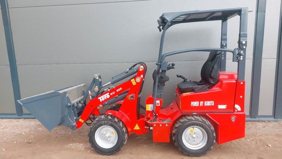 Mini Radlader 95cm breit Bagger Dumper 195cm mieten