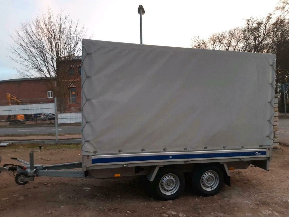 Anhänger Hänger Transport mieten bei Zerspanungstechnik