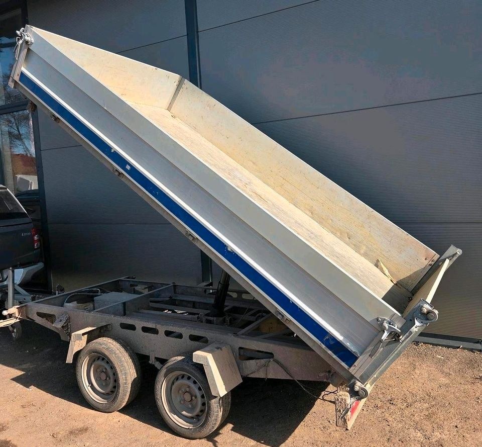 Anhänger Kipper Kippanhänger 3500kg mieten bei Zerspanungstechnik – 2