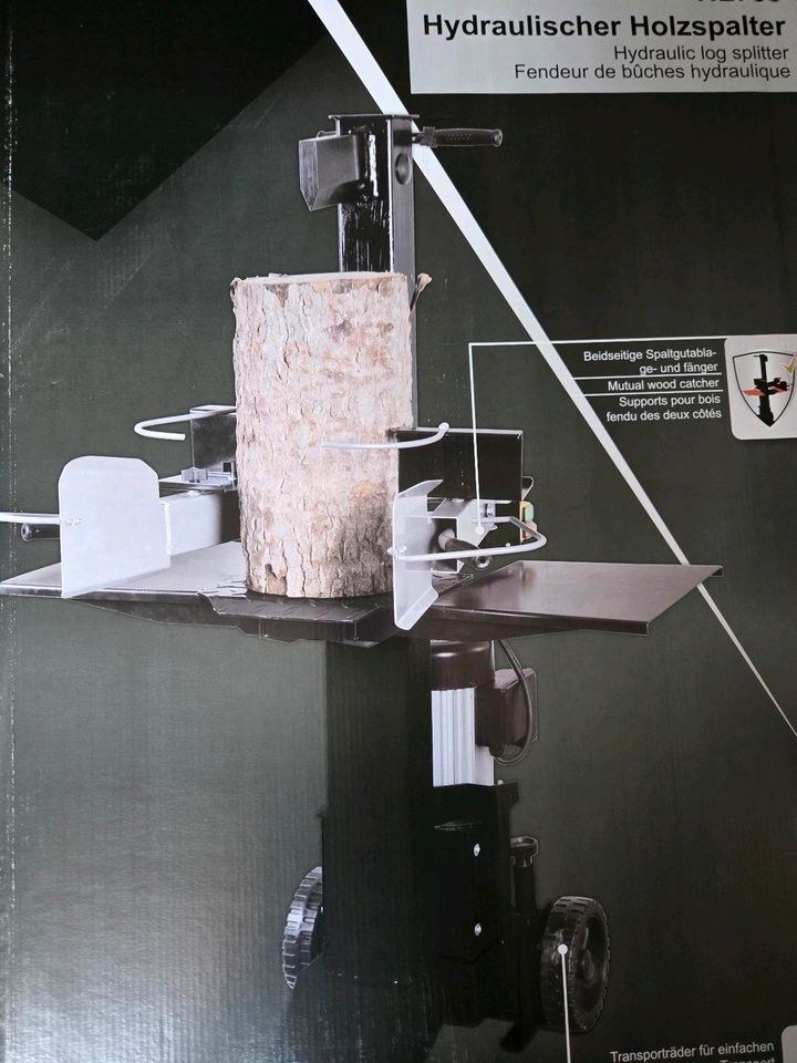 Holzspalter Spalter Holz mieten bei Zerspanungstechnik