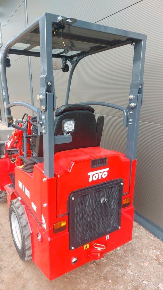 Mini Radlader 95cm breit Bagger Dumper 195cm mieten – 2
