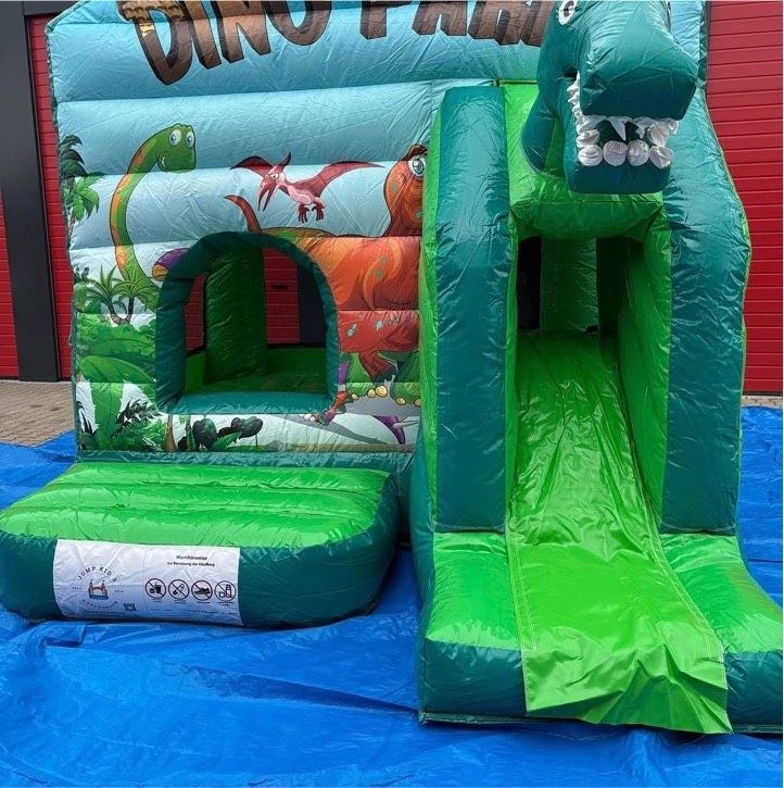 Hüpfburg Dinopark Kindergeburstag mieten bei Einfach – 2