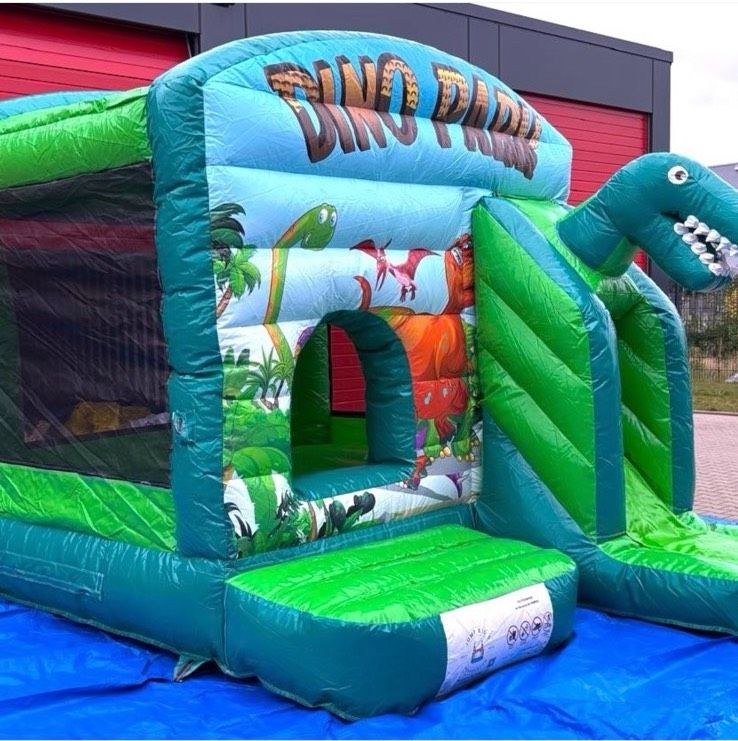 Hüpfburg Dinopark Kindergeburstag mieten bei Einfach – 4