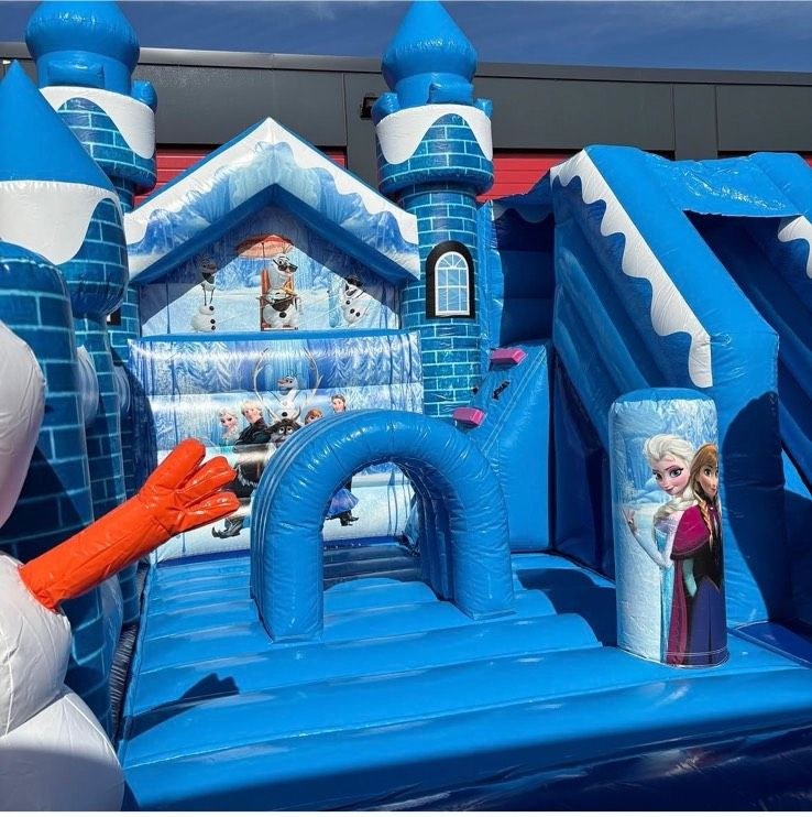 Hüpfburg Schneekönigin Kindergeburtstag mieten bei Einfach – 4