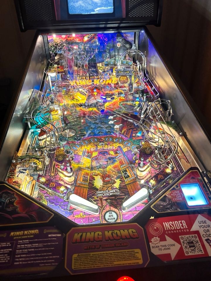 King Kong pro Pinball Flipper mieten in Großenwiehe – Spiel & Spaß
