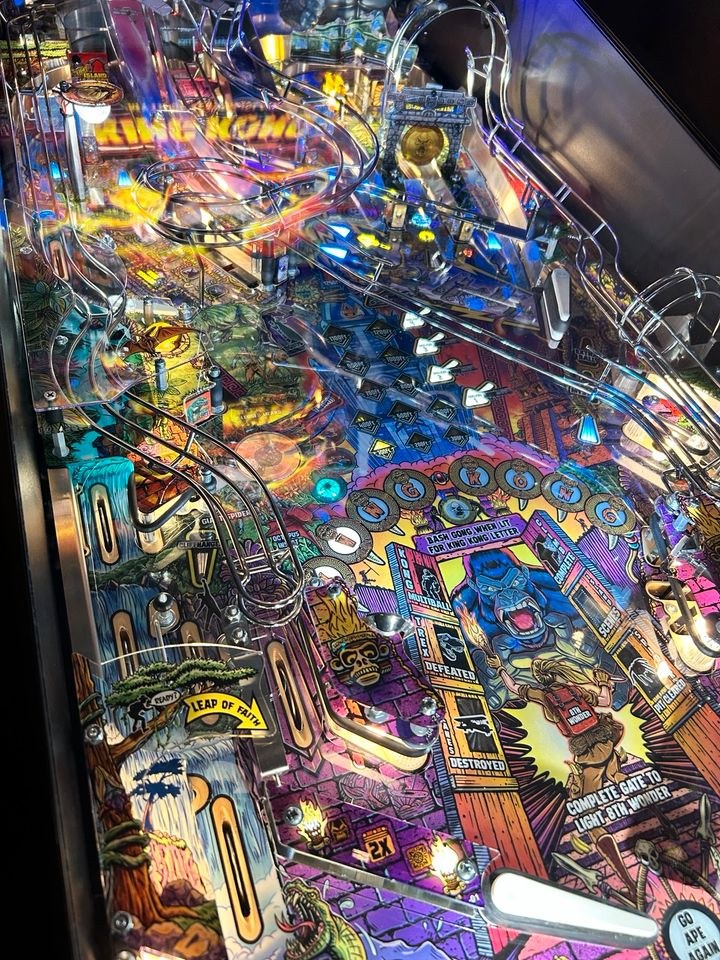 King Kong pro Pinball Flipper mieten in Großenwiehe – Spiel & Spaß – 3