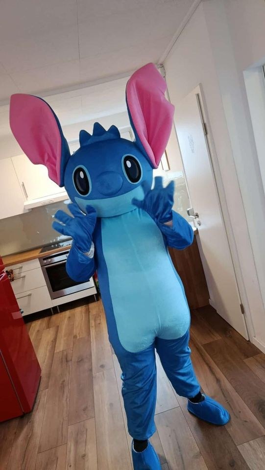Stitch Maskottchen unvergessliche Momente mieten bei Elma Eventservice