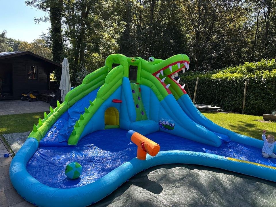 XXL Krokodil Wasserpark Hüpfburg mieten bei Elma Eventservice – 2