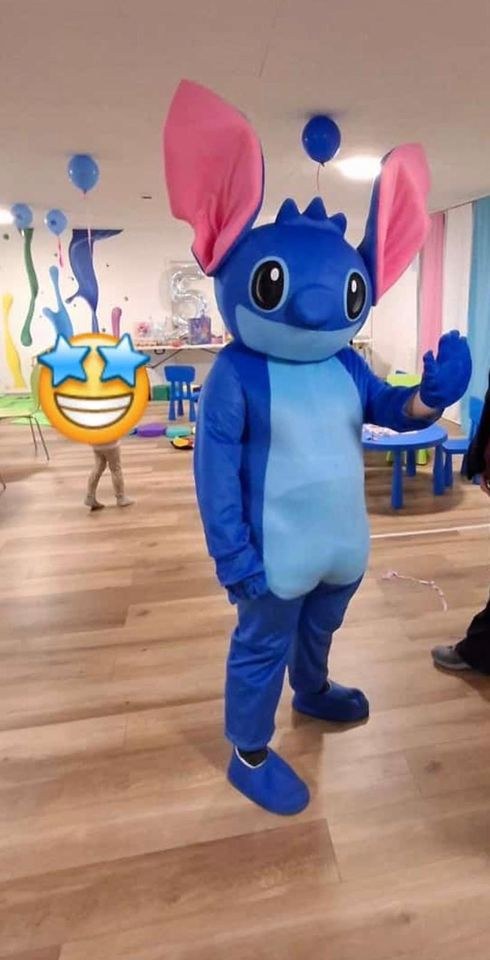 Stitch Maskottchen unvergessliche Momente mieten bei Elma Eventservice – 3