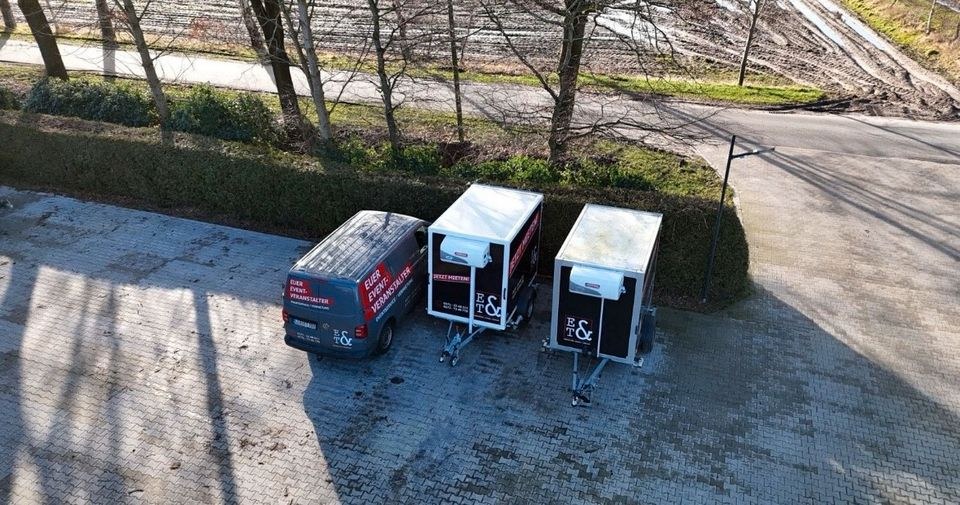 Kühlwagen Kühlanhänger mieten bei E&T Vermietungen – für Fest & Markt