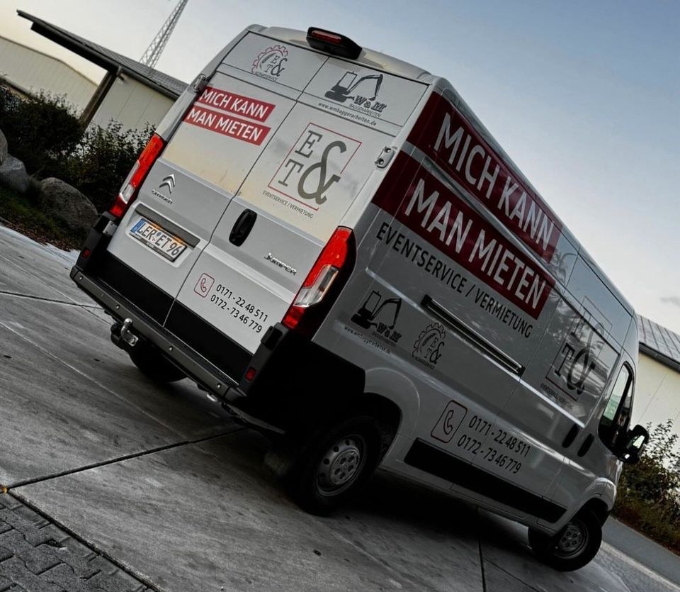Transporter Mietwagen Umzugswagen Bulli mieten bei E&T Vermietungen
