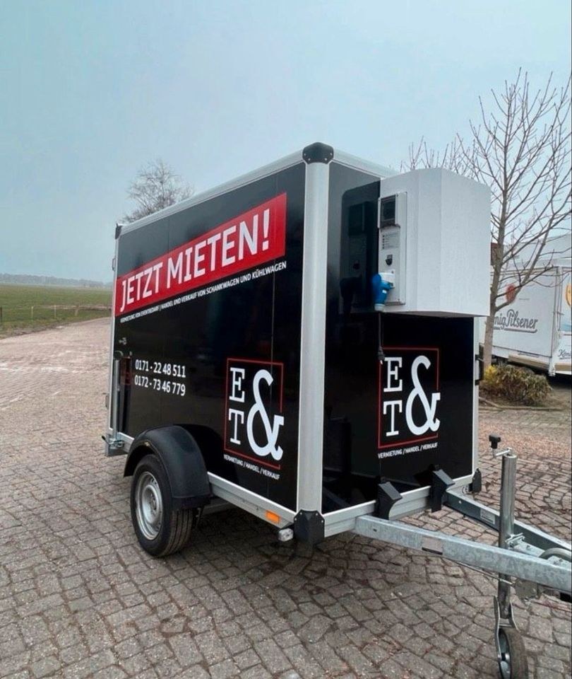 Kühlwagen Kühlanhänger mieten bei E&T Vermietungen – für Fest & Markt – 2