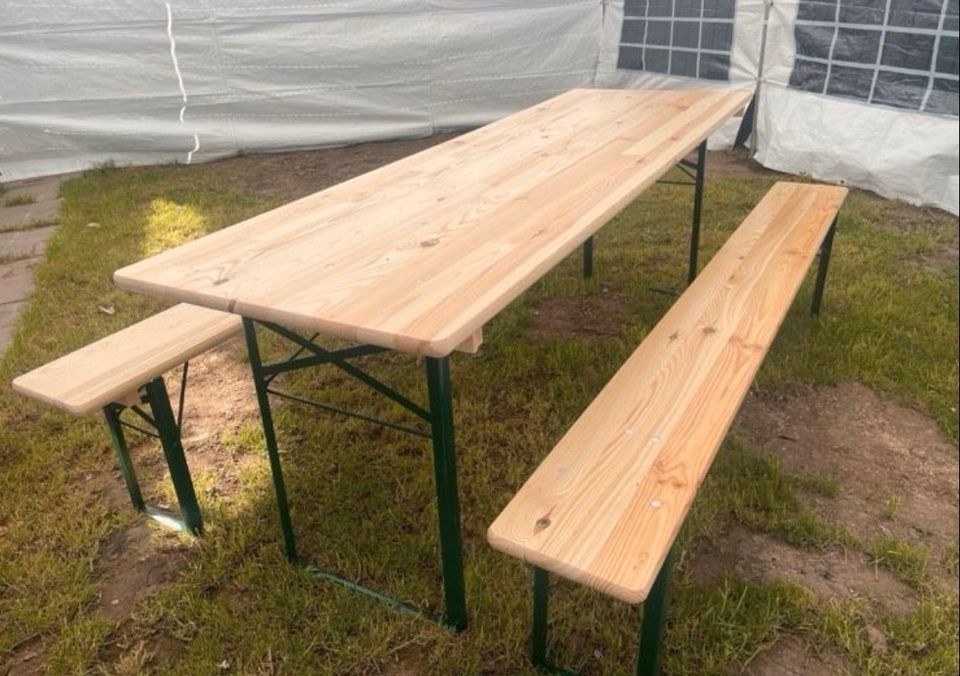 Bierzeltgarnituren Festzeltgarnituren mieten bei E&T Vermietungen