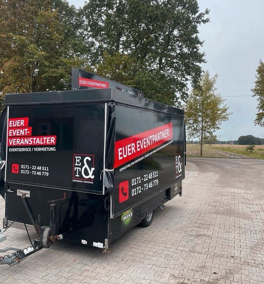 Bierwagen Schankwagen mieten bei E&T Vermietungen – frisch gezapft